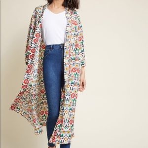 ModCloth Compania Fantastica Floral Kimono Large